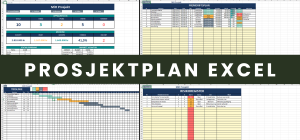 Prosjektplan Excel