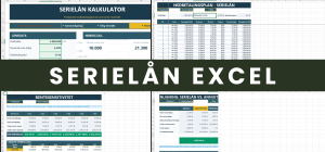 Serielån Excel