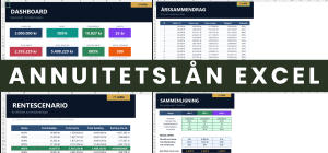 Annuitetslån Excel