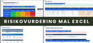 Risikovurdering Mal Excel