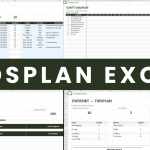 Tidsplan Excel