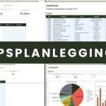 Bryllupsplanlegging Excel