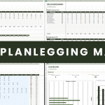 Ressursplanlegging Mal Excel