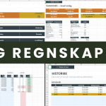 Veilag Regnskap Excel